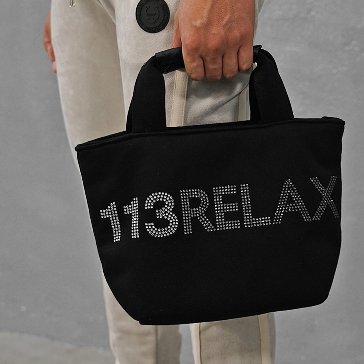 1PIU1UGUALE3 黒 トートバッグ 1PIU1UGUALE3 RELAX トートバッグ RELAX(ウノピゥウノウグァー