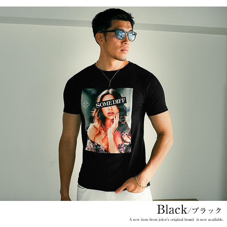joker クルーネック Tシャツ メンズ 半袖 半袖Tシャツ ブランド