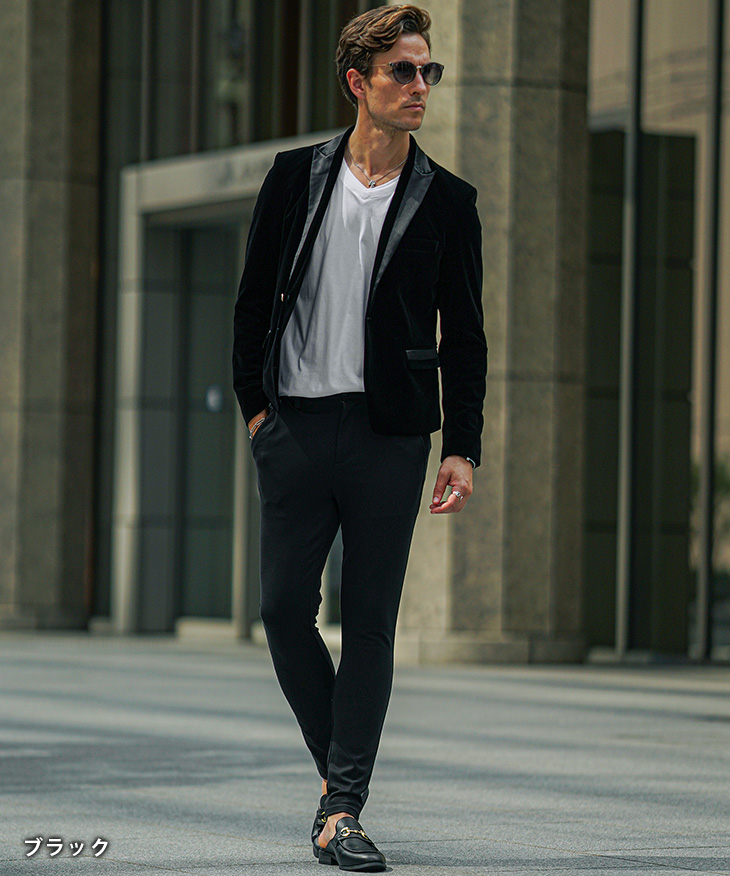 BLACK by VANQUISH（ブラックバイバンキッシュ） テーラードジャケット