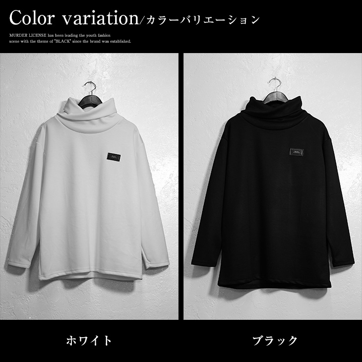 BLACK by VANQUISH Tシャツ メンズ ブランド アフガンネック