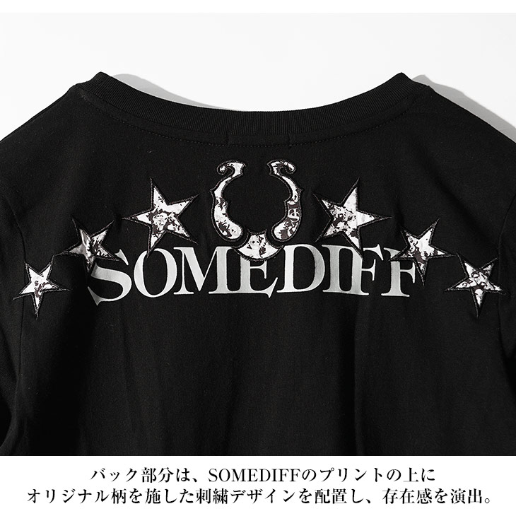 joker 半袖 Tシャツ メンズ ブランド SOMEDIFF バックロゴ 半袖T joker 半袖 Tシャツ メンズ ブランド SOMEDIFF バックロゴ 半袖T