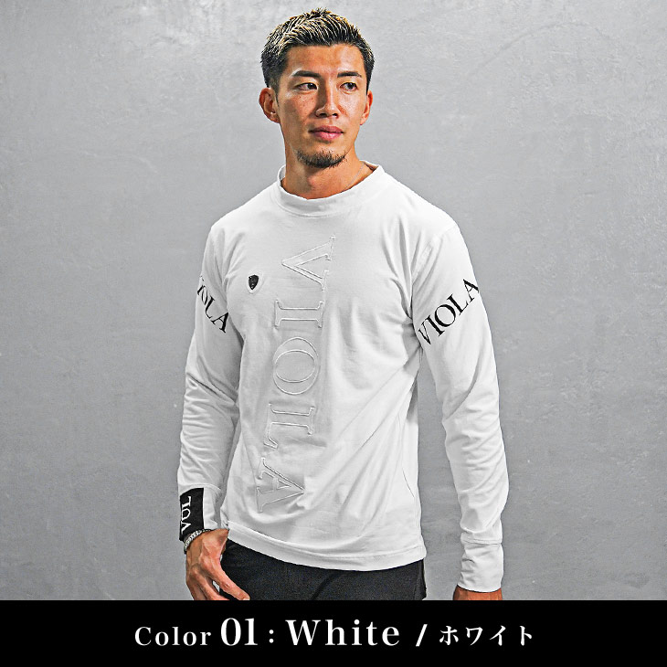 VIOLA rumore（ヴィオラ ルモーレ） ヴィオラ 長袖Tシャツ メンズ ロゴ