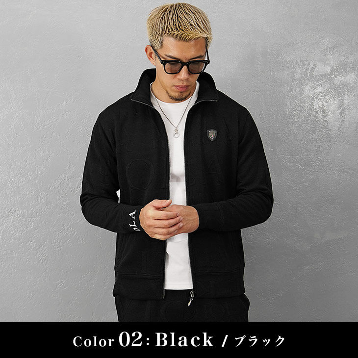 VIOLA rumore ストレッチデニム　フルジップアップジャケット VIOLA rumore ヴィオラ セットアップ メンズ 上下セット