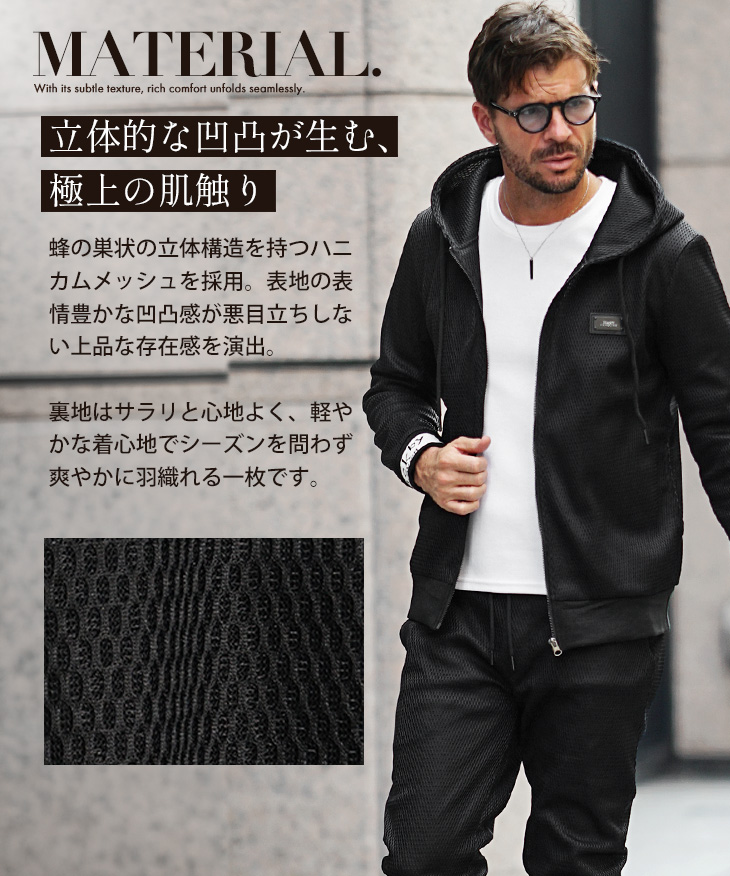 BLACK by VANQUISH（ブラックバイバンキッシュ） パーカー メンズ 秋