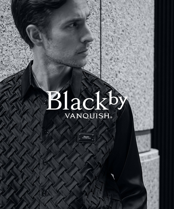 BLACK by VANQUISH（ブラックバイバンキッシュ） シャツ メンズ 長袖
