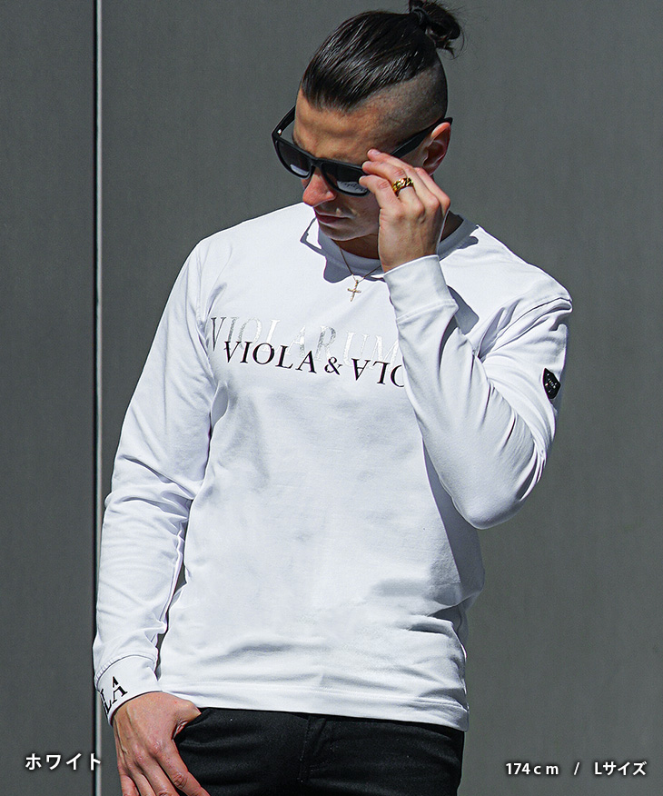 VIOLA rumore（ヴィオラ ルモーレ） Tシャツ メンズ 長袖 長袖Tシャツ