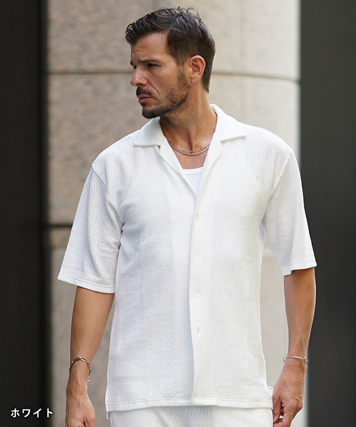 joker（ジョーカー） 半袖シャツ メンズ ノーアイロン 涼しい オープン