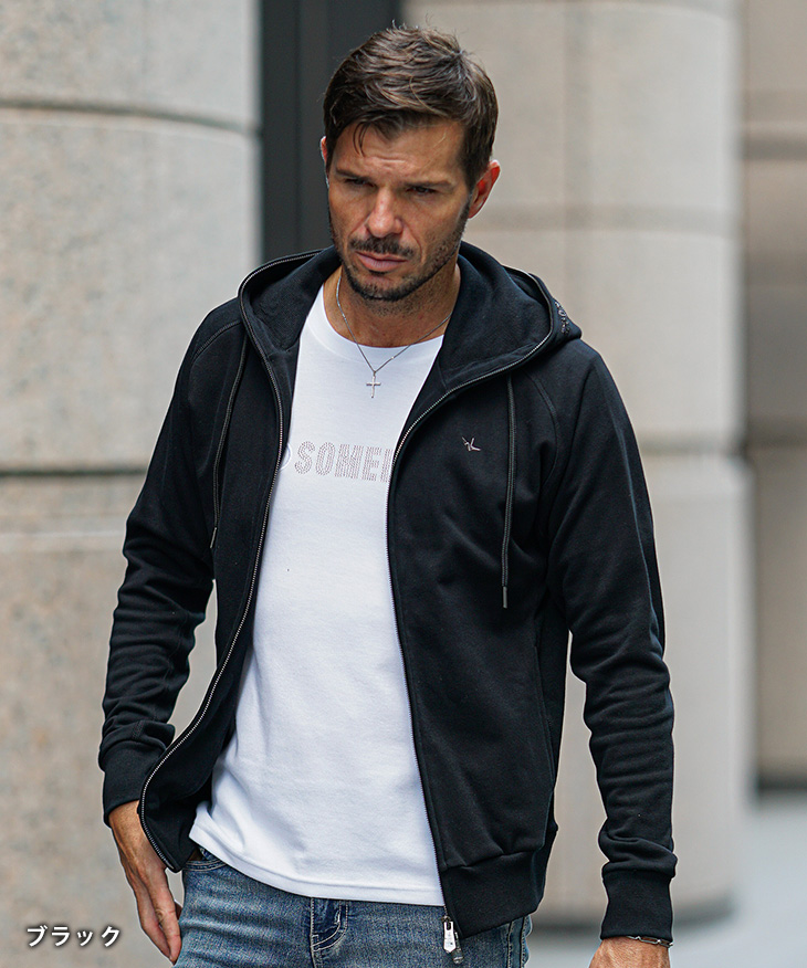 1PIU1UGUALE3 RELAX ウノピュウノウグァーレトレ リラックス パーカー