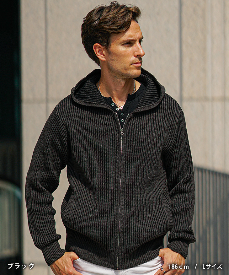 joker（ジョーカー） パーカー メンズ ニットパーカー メンズ