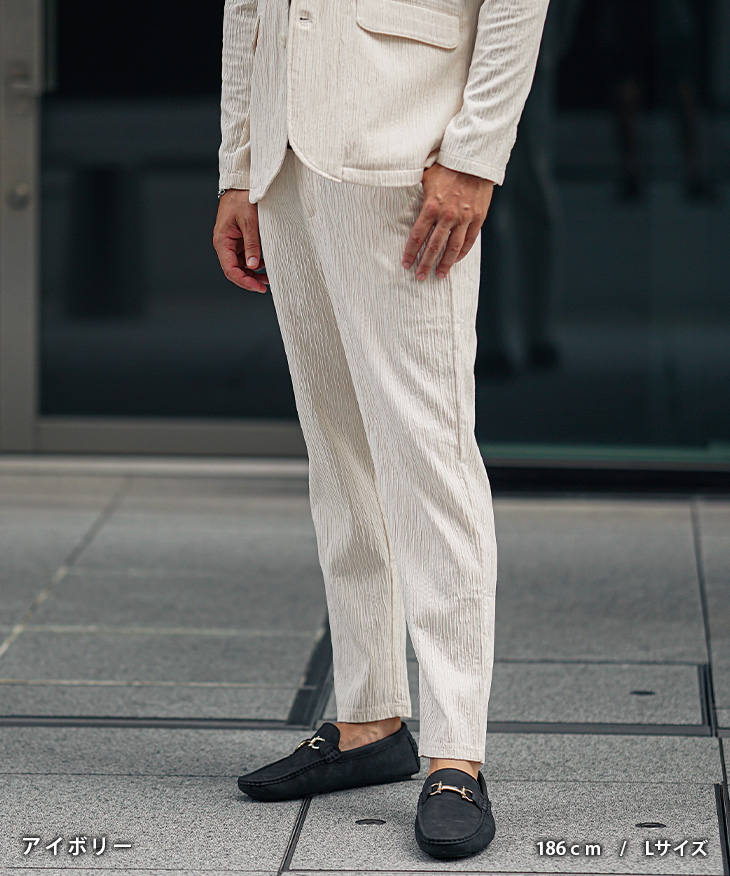 joker（ジョーカー） スラックス メンズ カジュアル ウエストゴム