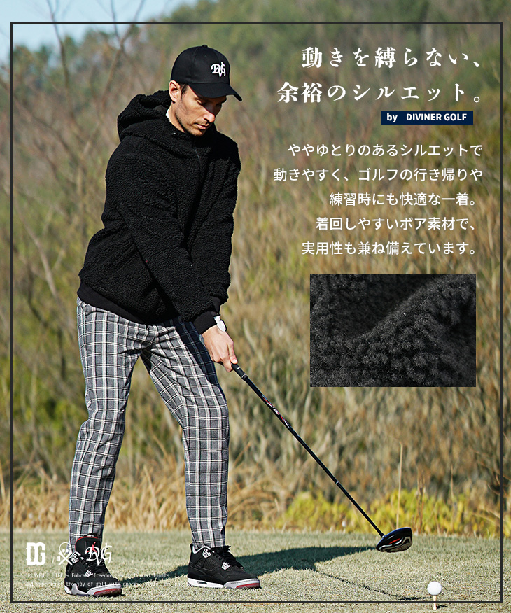 V12 ボアブルゾン サイズ1 新品 売り尽くし ゴルフウェア DIVINER GOLF（ディバイナー ゴルフ） 【クーポン利用で2200円オフ