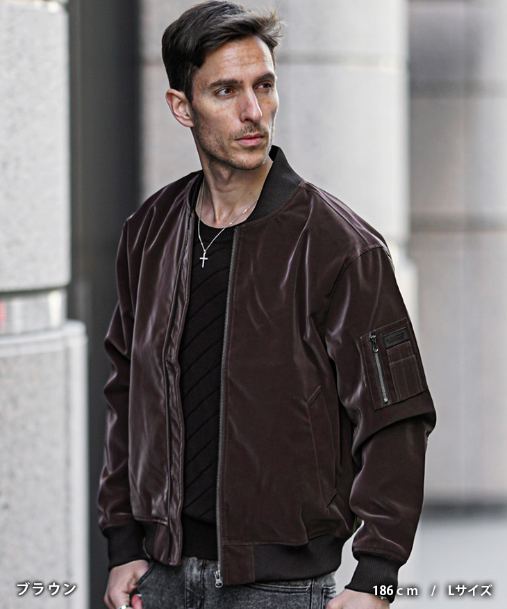 SOMEDIFF（サムディフ） 【クーポン利用で10％オフ】 MA-1 メンズ