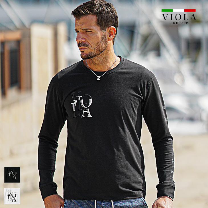 VIOLA rumore（ヴィオラ ルモーレ） ヴィオラ 長袖Tシャツ メンズ