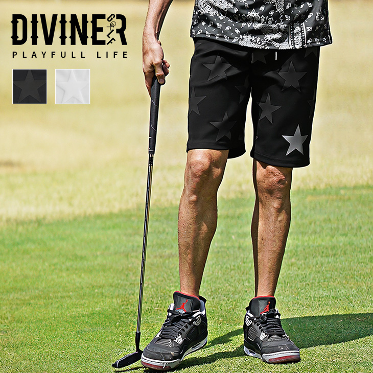 DIVINER GOLF（ディバイナー ゴルフ） ハーフパンツ メンズ ゴルフ