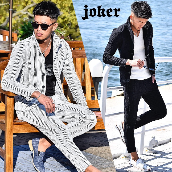 モデルデー セットアップ フォーマル セット 秋物 秋 Joker By Evergreen 通販 Paypayモール メンズ スーツ カジュアルスーツ 上下 ジャケット テーラード おしゃれ ブランド テーラードジャケット パンツ しさなど Thebestboba Com