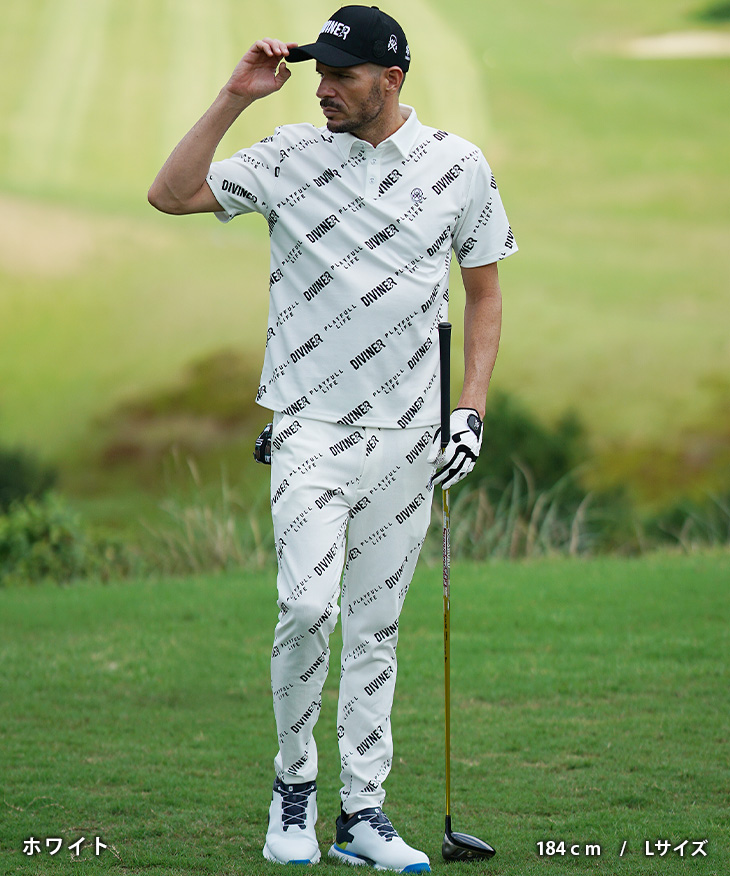 【6/7までの価格！！！】ゴルフ　セットアップ DIVINER GOLF セットアップ 「DIVINER GOLF」ラインデザイン
