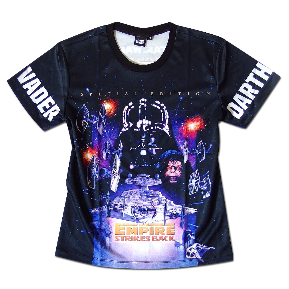 スターウォーズ ダースベイダー Tシャツ ダースベーダー メンズ 半袖 STARWARS 総柄 プリント キャラクター 映画 グッズ ロゴ