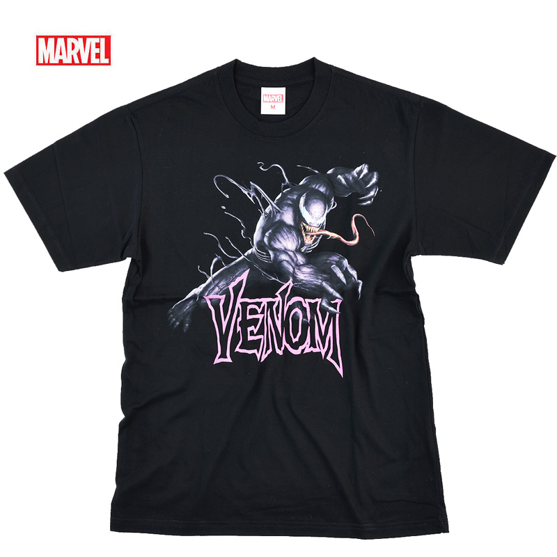 MARVEL ベノム マーベル Tシャツ スパイダーマン メンズ 半袖 アメコミ アベンジャーズ キ...