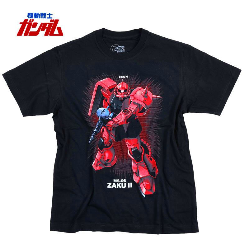 シャア専用 ザク ガンダム Tシャツ メンズ ZAKU 半袖 グッズ 機動戦士