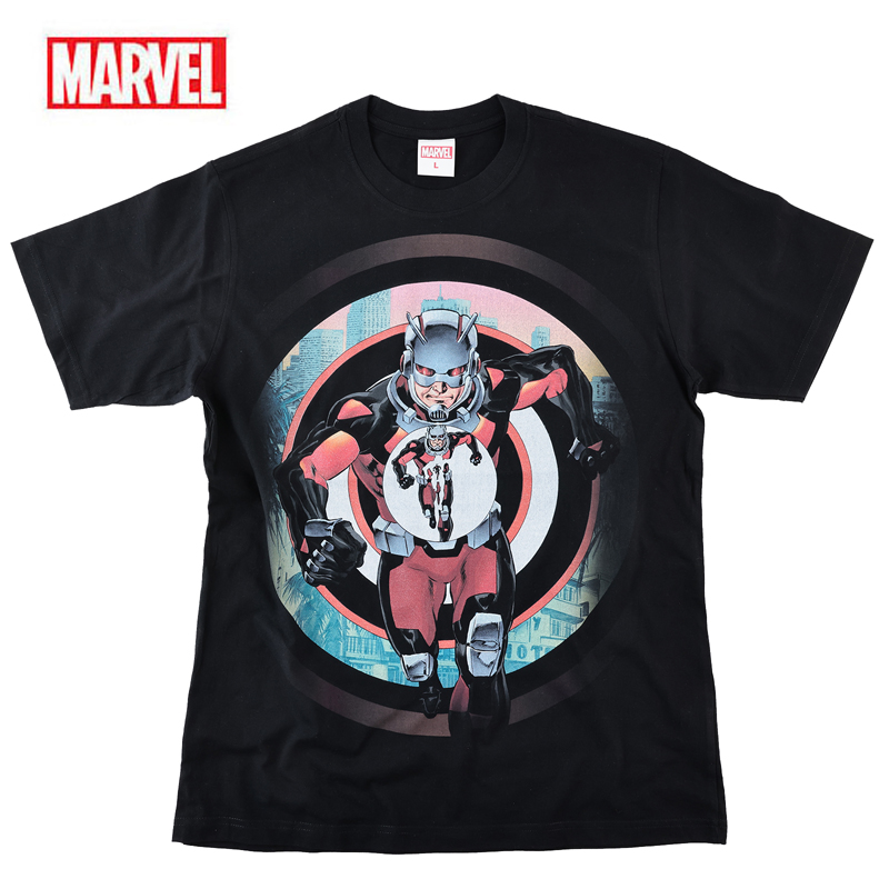 MARVEL マーベル Tシャツ メンズ 半袖 アントマン アベンジャーズ スパイダーマン ソー アメコミ グッズ ギフト ペアルック 誕生日プレゼント