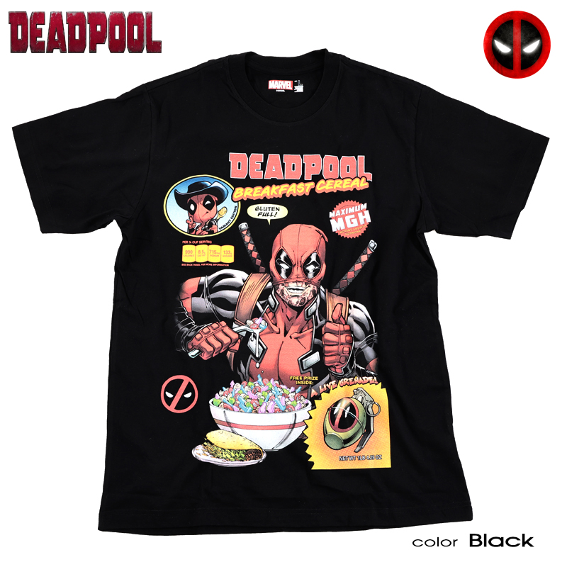 MARVEL マーベル Tシャツ 半袖 デッドプール アベンジャーズ