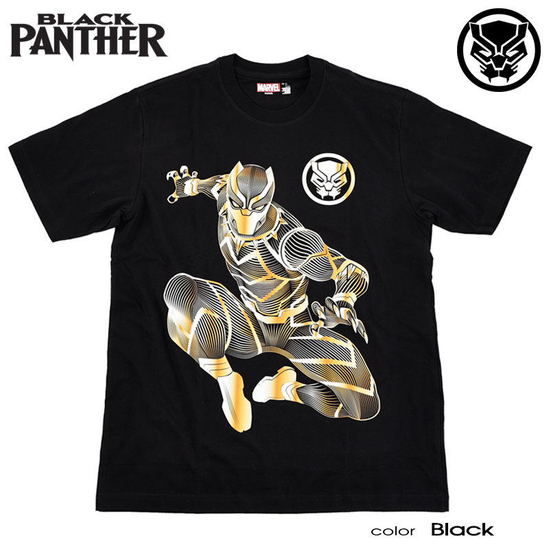 MARVEL（マーベル） ブラックパンサー Tシャツ メンズ 半袖 レディース