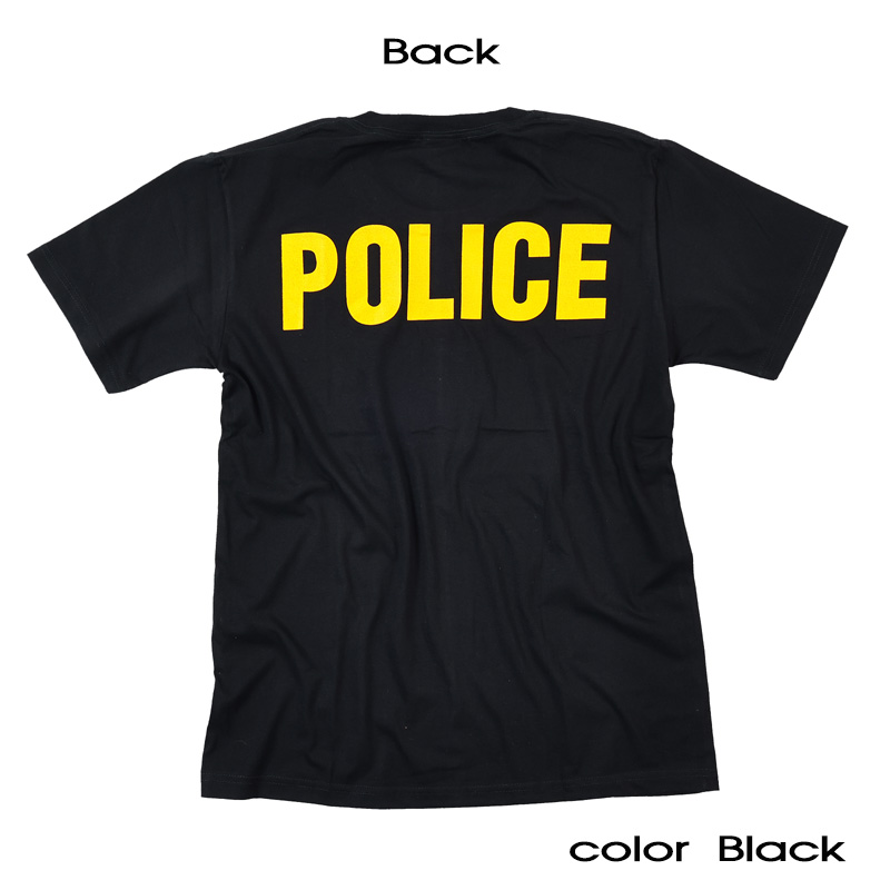 Tシャツ 半袖 メンズ おもしろTシャツ レディース POLICE ポリス 警察 FBI ミリタリー...