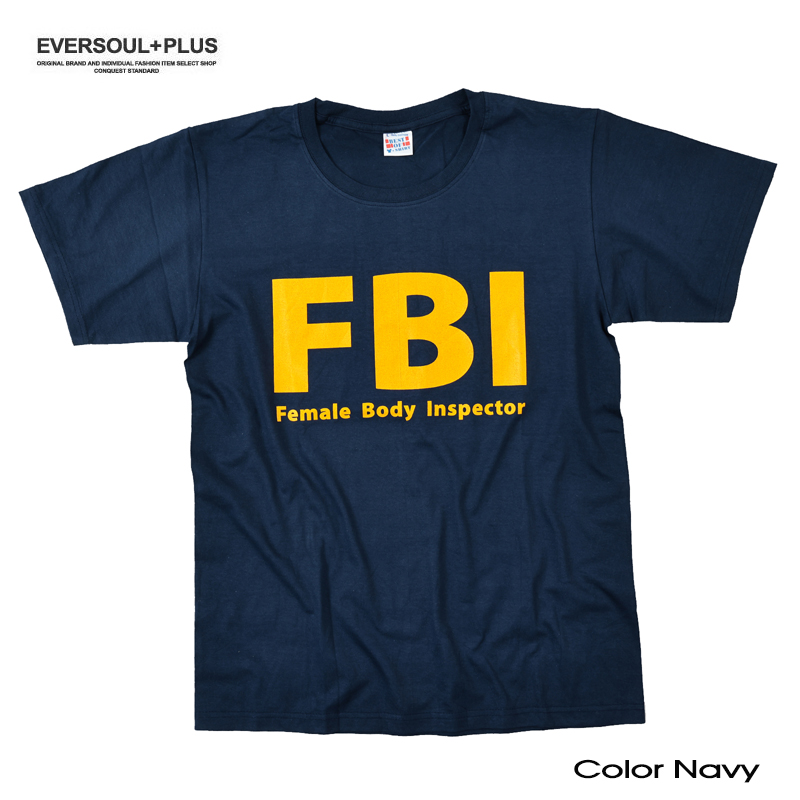 Tシャツ おもしろTシャツ メンズ FBI 検査官 ネタT レディース ペアルック 誕生日プレゼント...