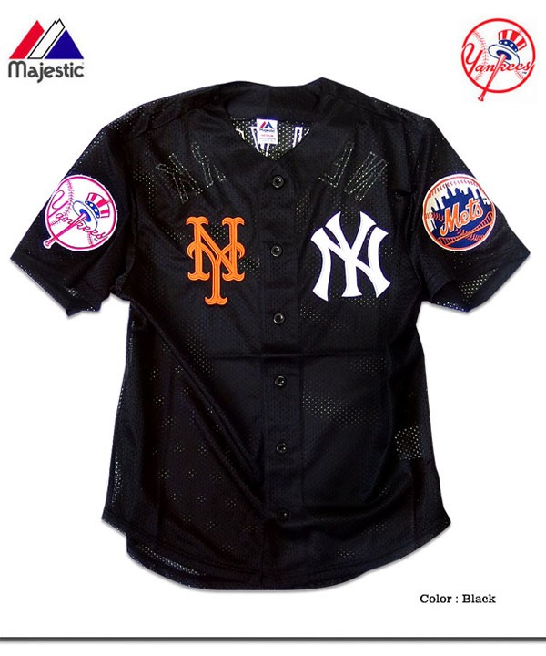 ベースボールシャツ 野球 メンズ ニューヨーク ヤンキース メッツ