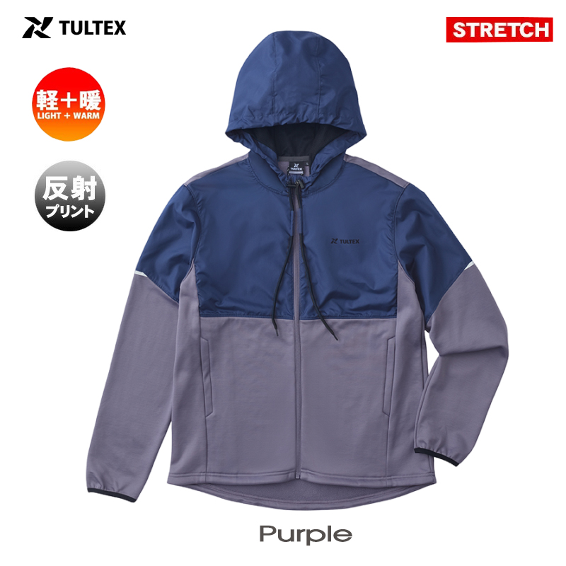 TULTEX（タルテックス） フリース ジップパーカー ジャケット ブルゾン