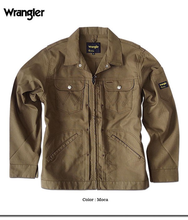 Wrangler ラングラー ワークジャケット ジップアップ メンズ