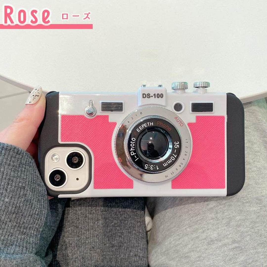 カメラ型 iPhone ケース iPhone17 カメラケース スマホケース iPhone