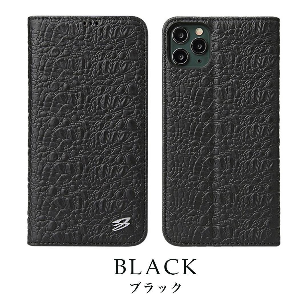 クロコ***iPhone SE & 8 セット iPhone SE ケース スマホケース 手帳型 携帯ケース 本革 第3世代