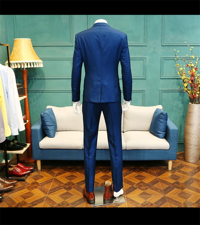 春夏秋 メンズスーツ スリム スリーピース ビジネススーツ suit