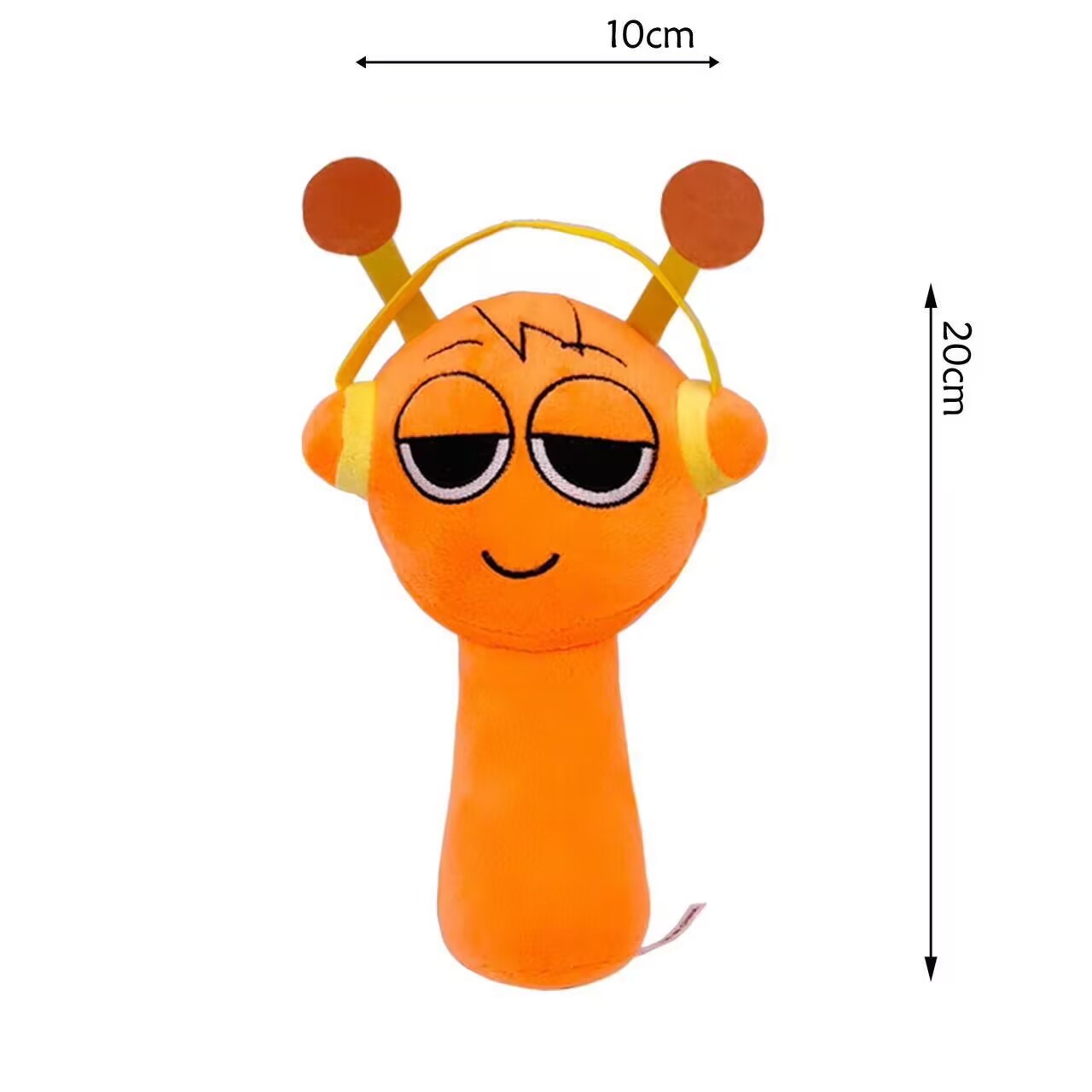 【選べる3点セット】ぬいぐるみ スプランキー Sprunki ドール 人形 歌 うモンスター キャラクター オレン プレゼント子供 誕生日 おもちゃ 人気 20cm |  | 02