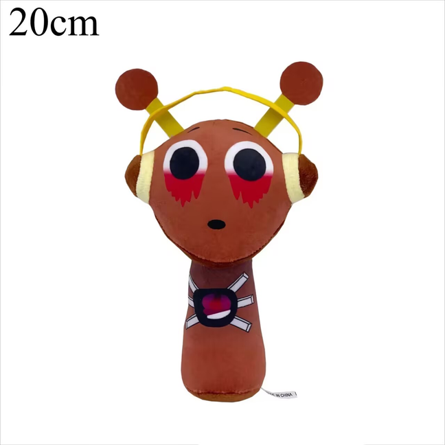【選べる3点セット】ぬいぐるみ スプランキー Sprunki ドール 人形 歌 うモンスター キャラクター オレン プレゼント子供 誕生日 おもちゃ 人気 20cm |  | 27