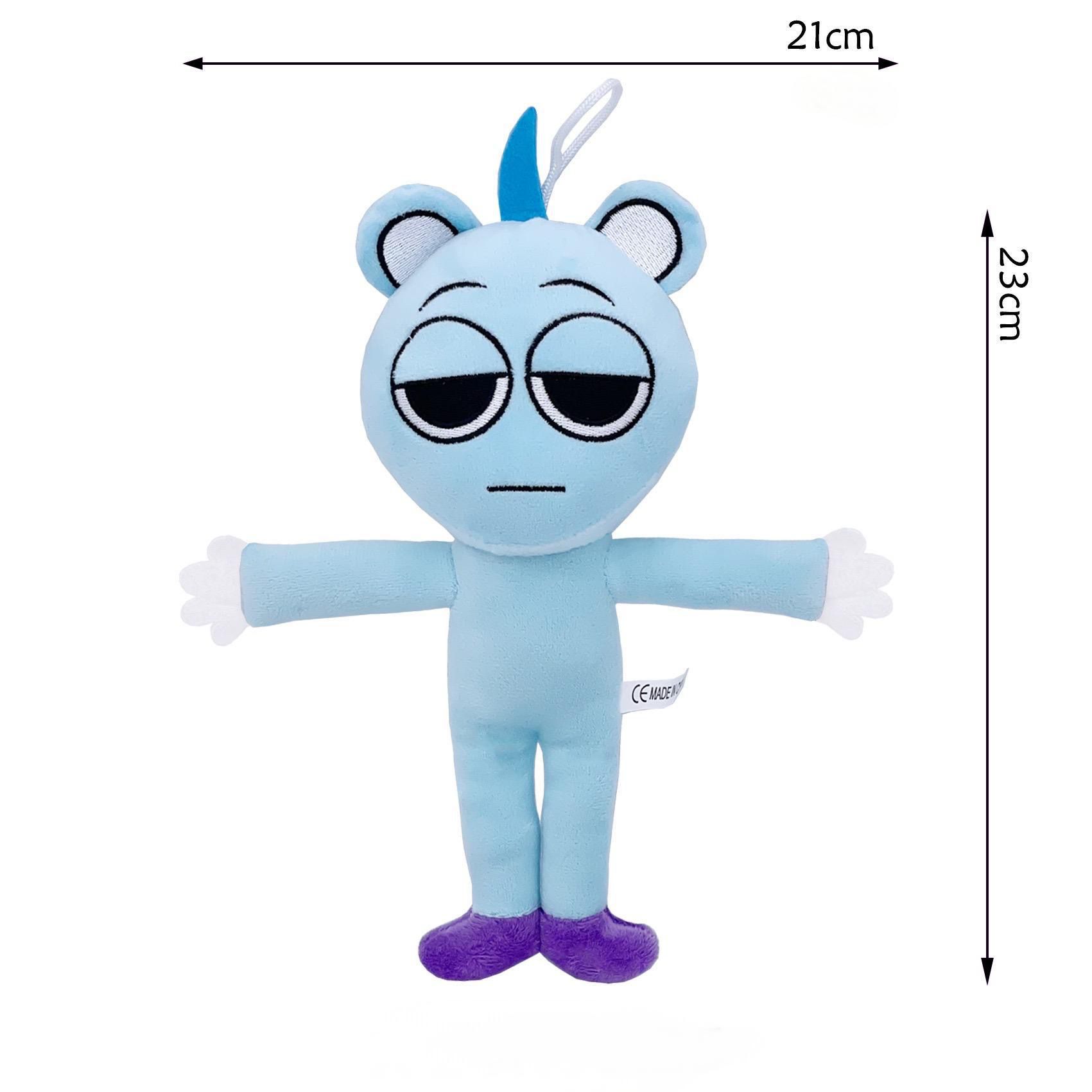 【選べる3点セット】ぬいぐるみ スプランキー Sprunki ドール 人形 歌 うモンスター キャラクター オレン プレゼント子供 誕生日 おもちゃ 人気 20cm |  | 42