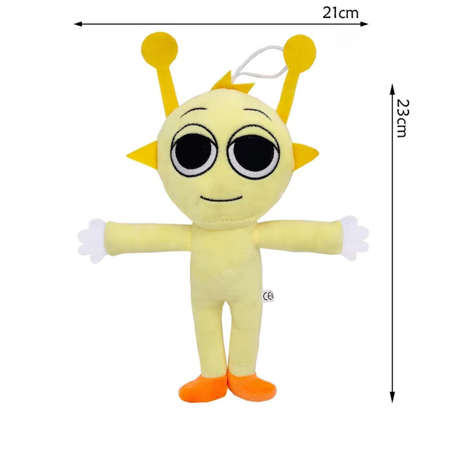 【選べる3点セット】ぬいぐるみ スプランキー Sprunki ドール 人形 歌 うモンスター キャラクター オレン プレゼント子供 誕生日 おもちゃ 人気 20cm |  | 51