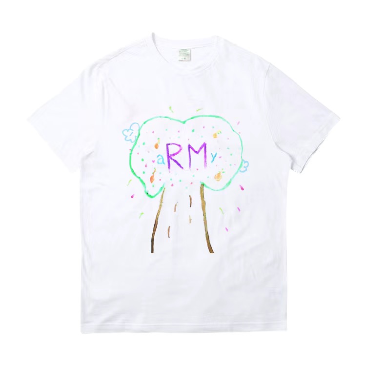 新品未使用　TEAM BTS Tシャツ　JIMIN Mサイズ　ジミン　公式 BTS ジミン FACE Tシャツ M T-Shirt White JIMIN - メルカリ