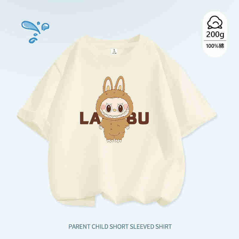 ポップマート　ザ・モンスターズ　ラブブ　Tシャツ　白　セット　Mサイズ ユニクロUT×ポップマート、“ラブブ”たちを描く「ザ・モンスターズ