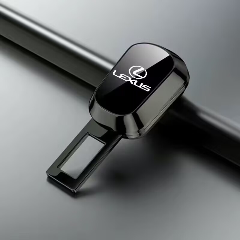 2点セット 安全シートベルトバックル アジャスタブルバックルベルト