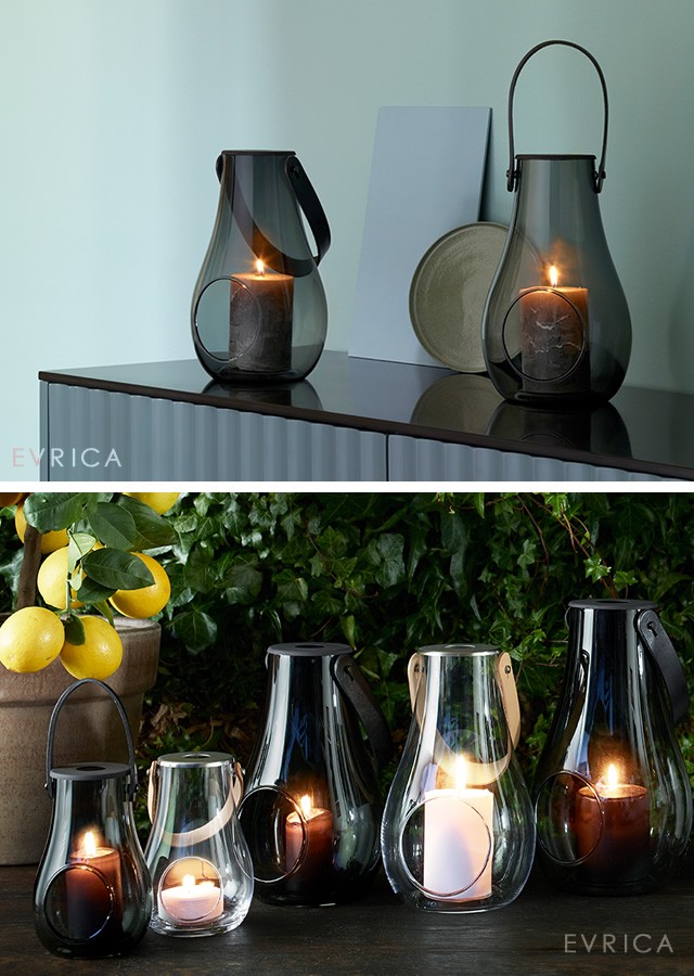 ホルムガード ランタン Mサイズ H25cm デンマーク DESIGN WITH LIGHT ランタン（クリア） ｜HOLMEGAARD – PIANO ISOLA