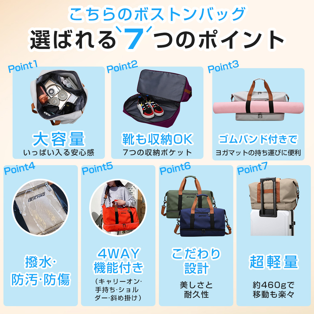 ボストンバッグ メンズ