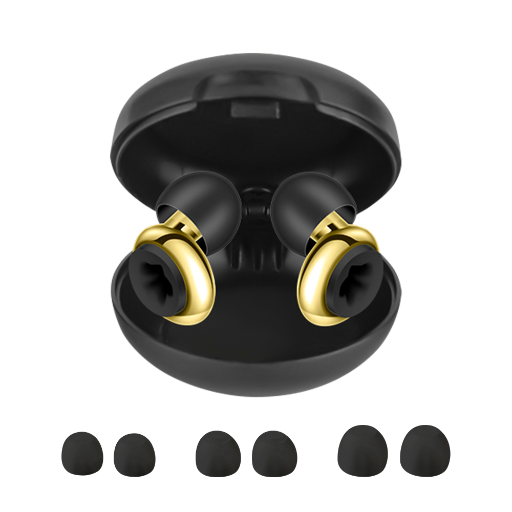 耳栓 睡眠用 イヤープラグ 遮音 みみせん ライブ 28dB低減 収納ケース付き S/M/L イヤーチップ 3セット 防音 ノイズキャンセリング 聴覚過敏 シリコン 水洗い |  | 02