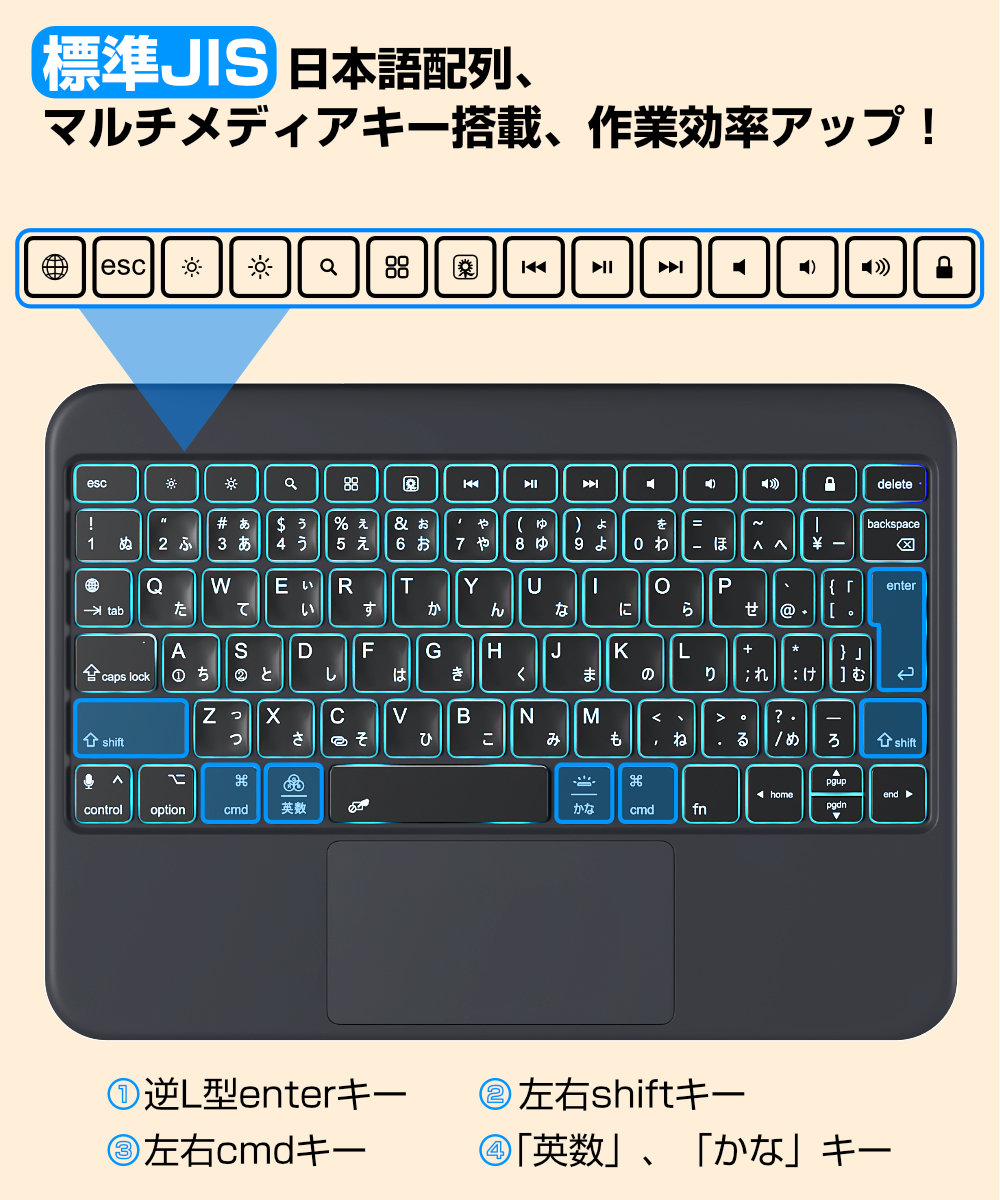iPad キーボード ケース A16 第11世代 11インチ マグネット吸着式