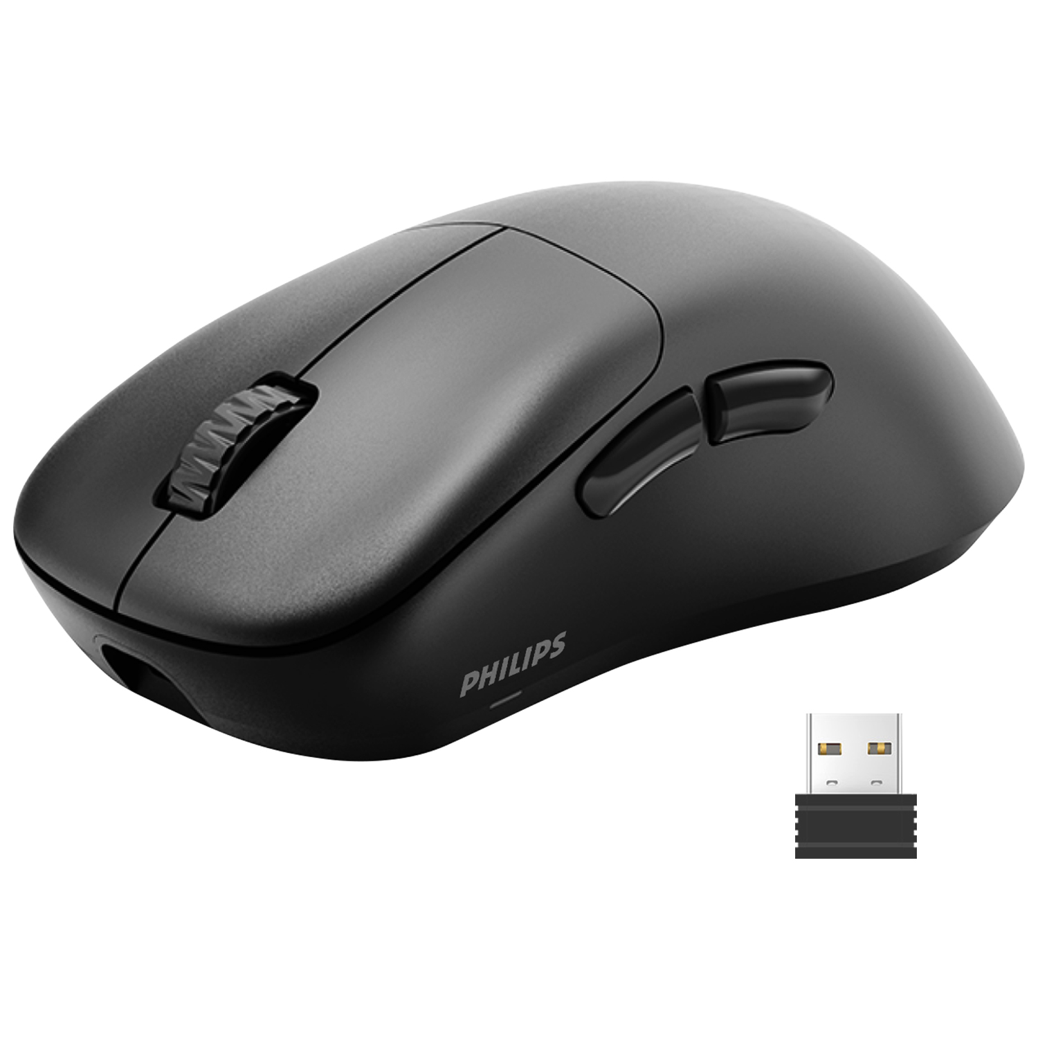 フィリップス ゲーミングマウス Bluetooth+2.4GHz+USB-C有線