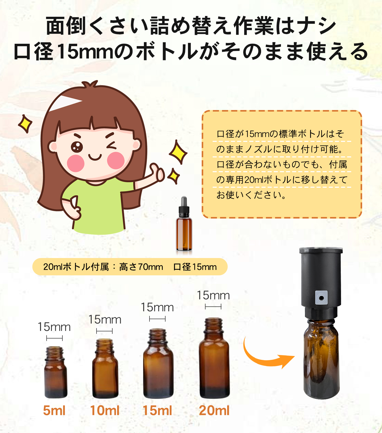 ディフューザー 詰め替え