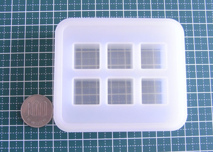 シリコンモールド キューブ シリコン型 クラフト : NINASTORE - 通販