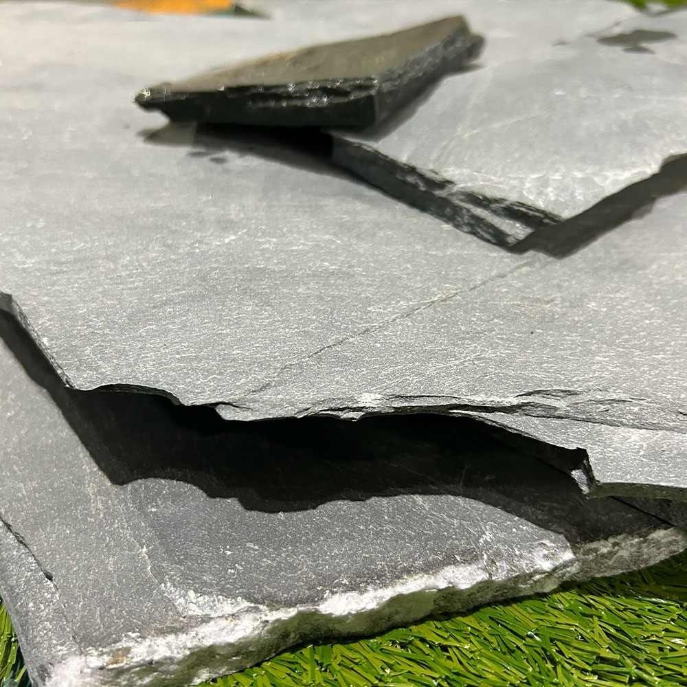 爆買 乱形石 灰彩スレート グリジオ グレー 灰色 板石 乱張り