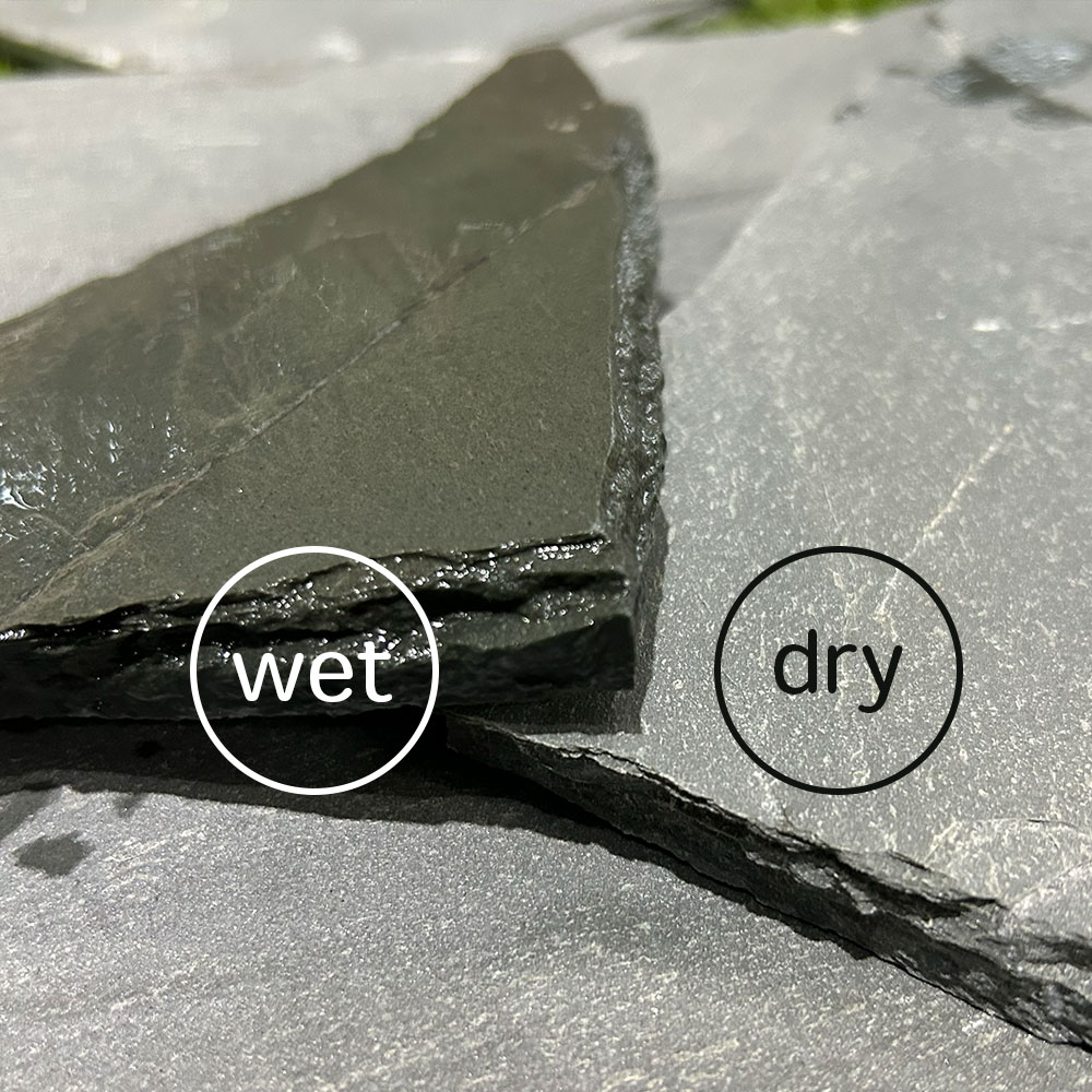 爆買 乱形石 灰彩スレート グリジオ グレー 灰色 板石 乱張り